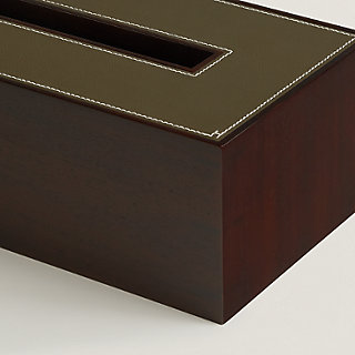 ティッシュケース 《プレイヤード》 レクタンギュラー GM | Hermès